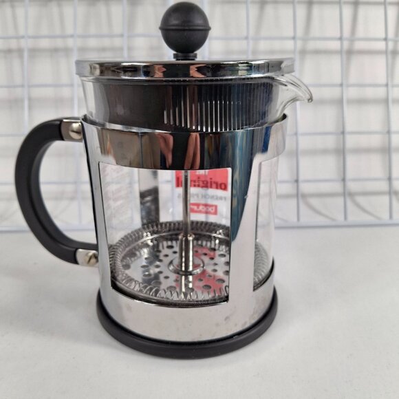 Bodum The Original French Press, Stainless Steel,600 ml, 20 oz, Chubby Style New - Picture 1 of 10